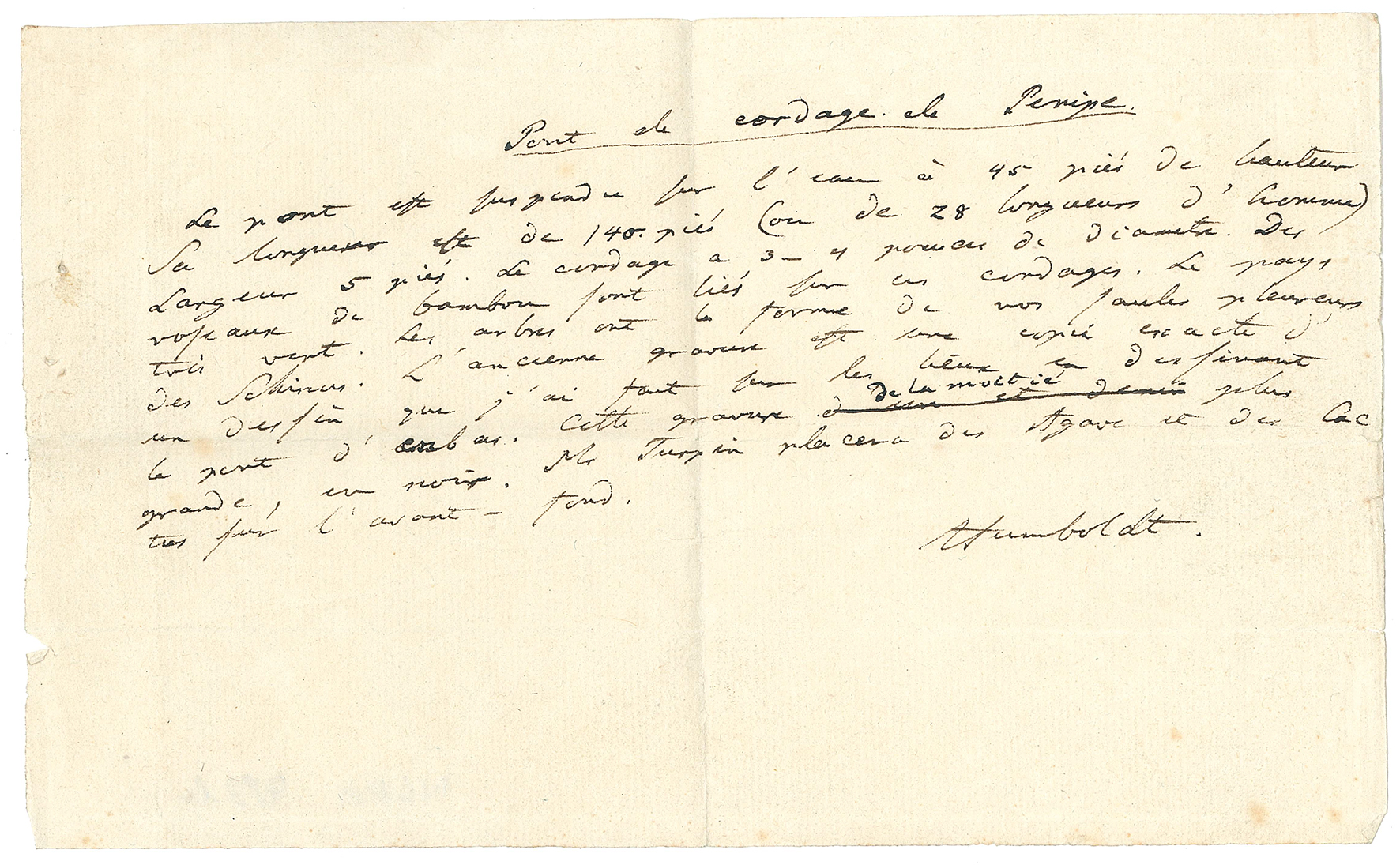 Pont de cordage de Penipe