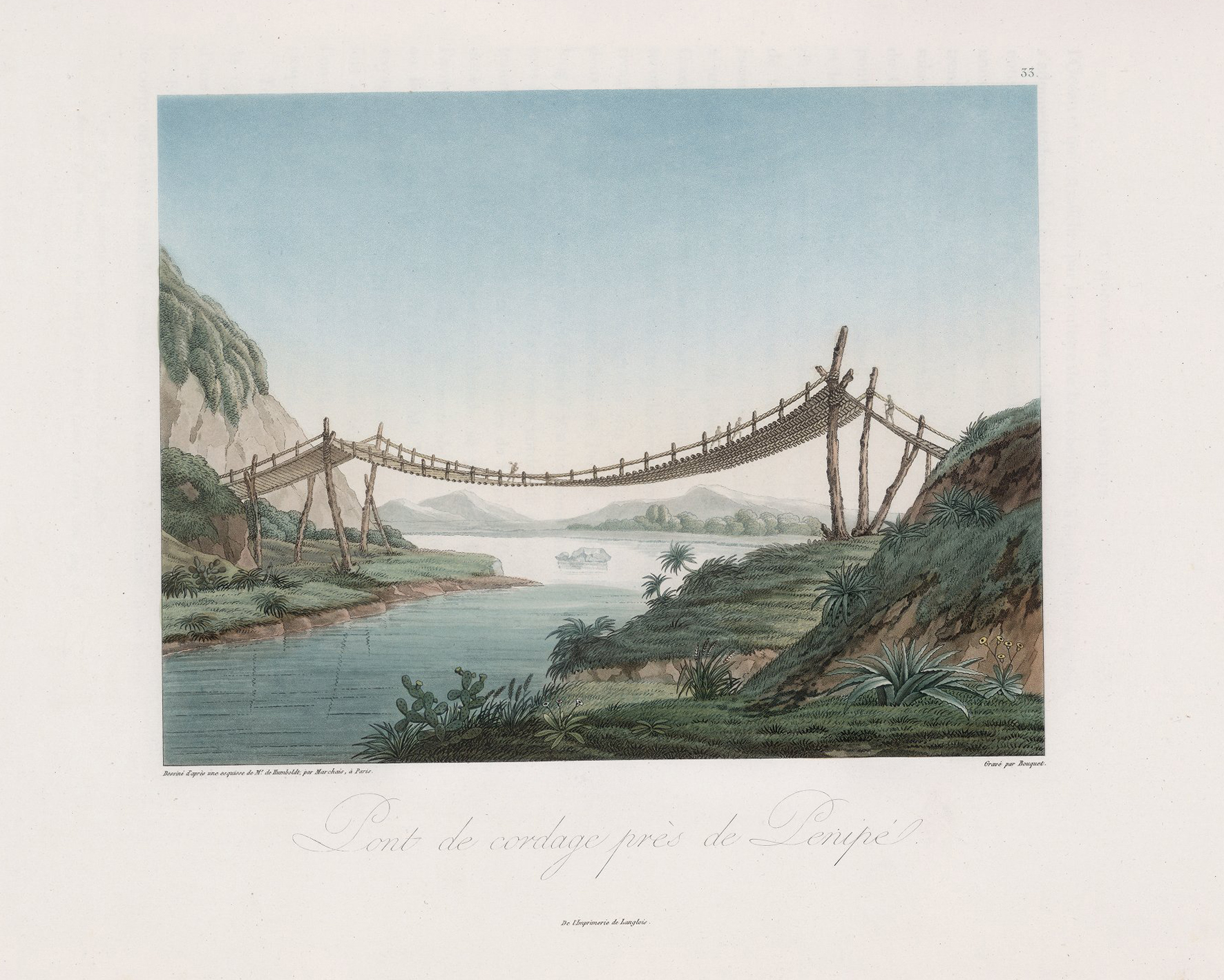 Seilbrücke bei Penipe