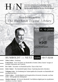 					Ansehen Bd. 6 Nr. 10 (2005): Humboldt Digital Library
				